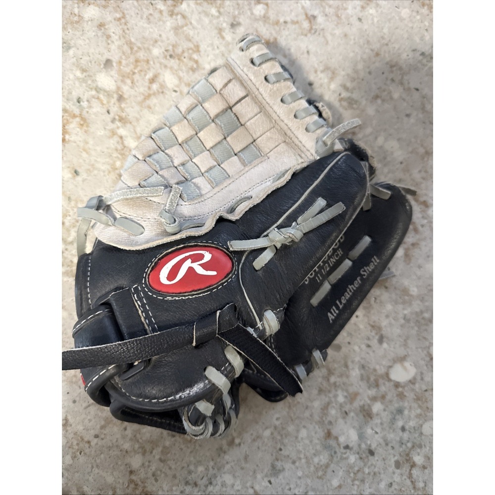 Rawlings SC115BGB Glove - Black Gray 11.5"